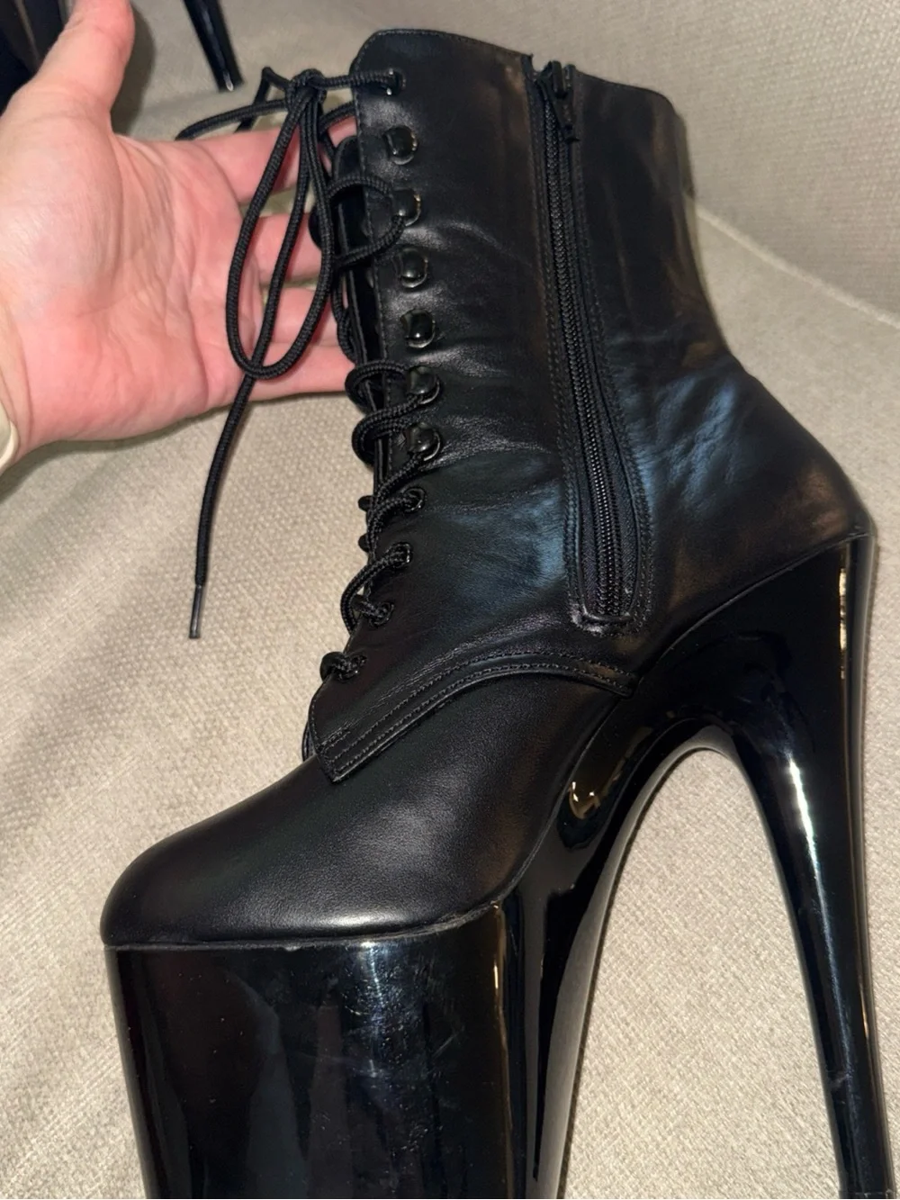 Pleaser ADORE-1020 Womens  Black 7